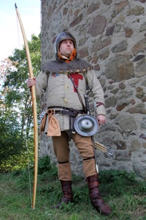 Englischer Bogenschütze 1414 Agincourt